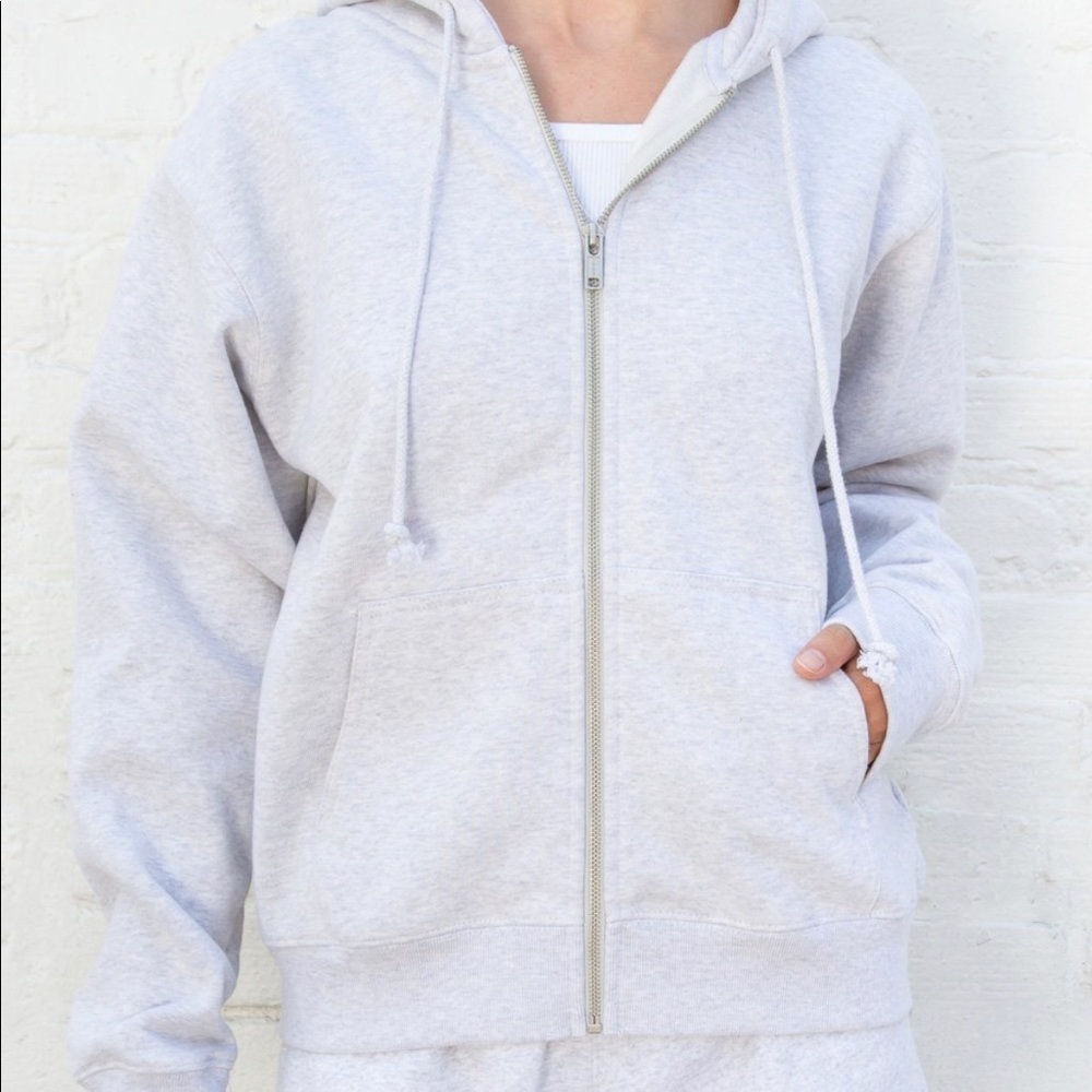 Brandy Melville zip-up sweatshirt